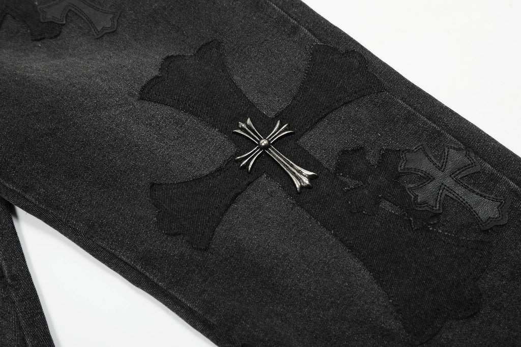 CHROME-HEARTS NEW Pants 8120