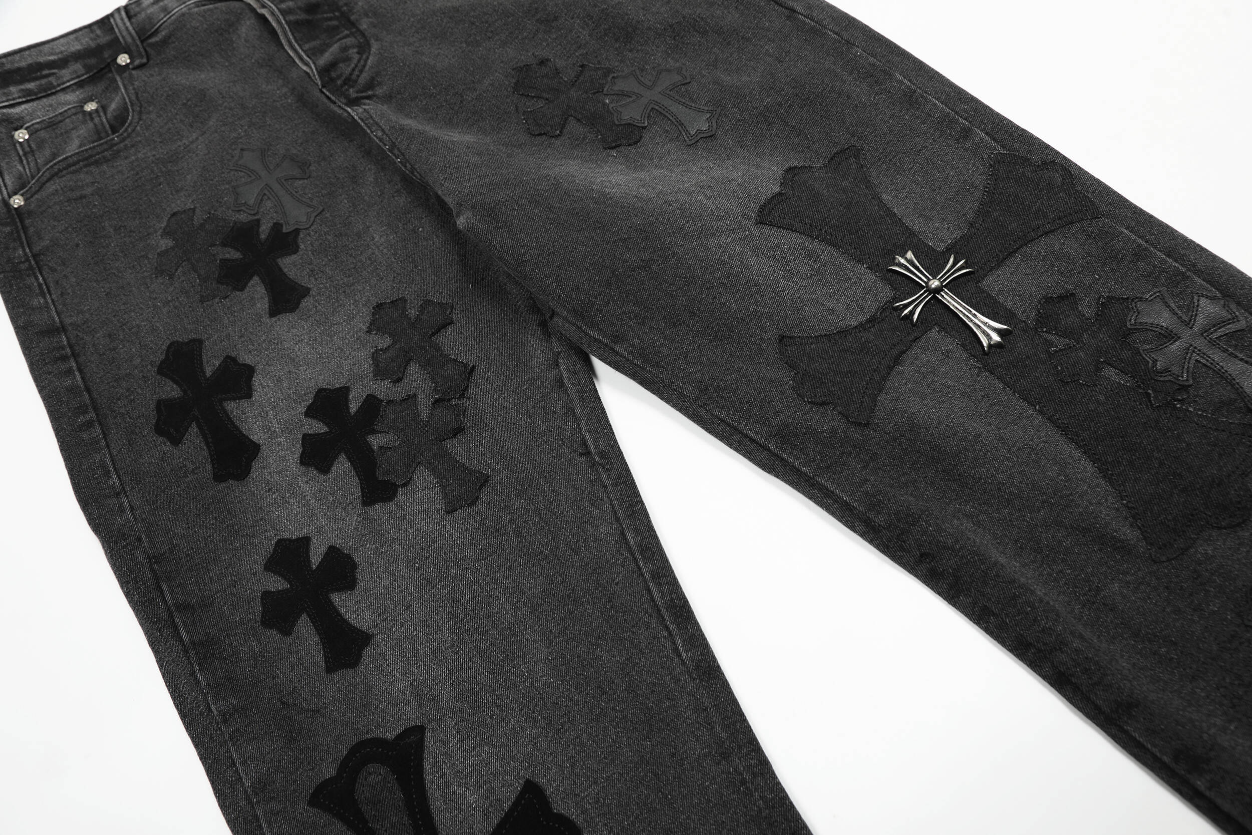 CHROME-HEARTS NEW Pants 8120