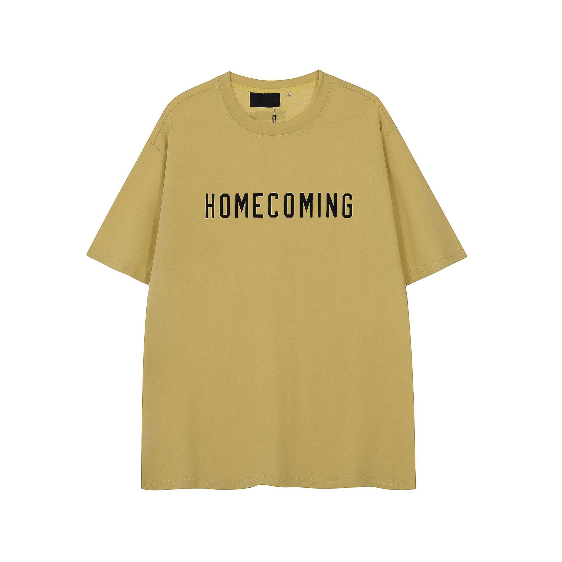 Homecoming T-Shirt / Shorts / Set - Yellow