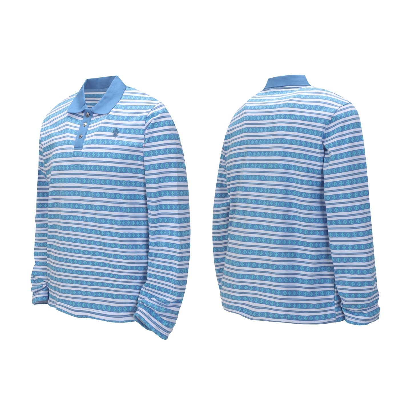 Chrome Hearts Polo Long-Sleeved Shirt